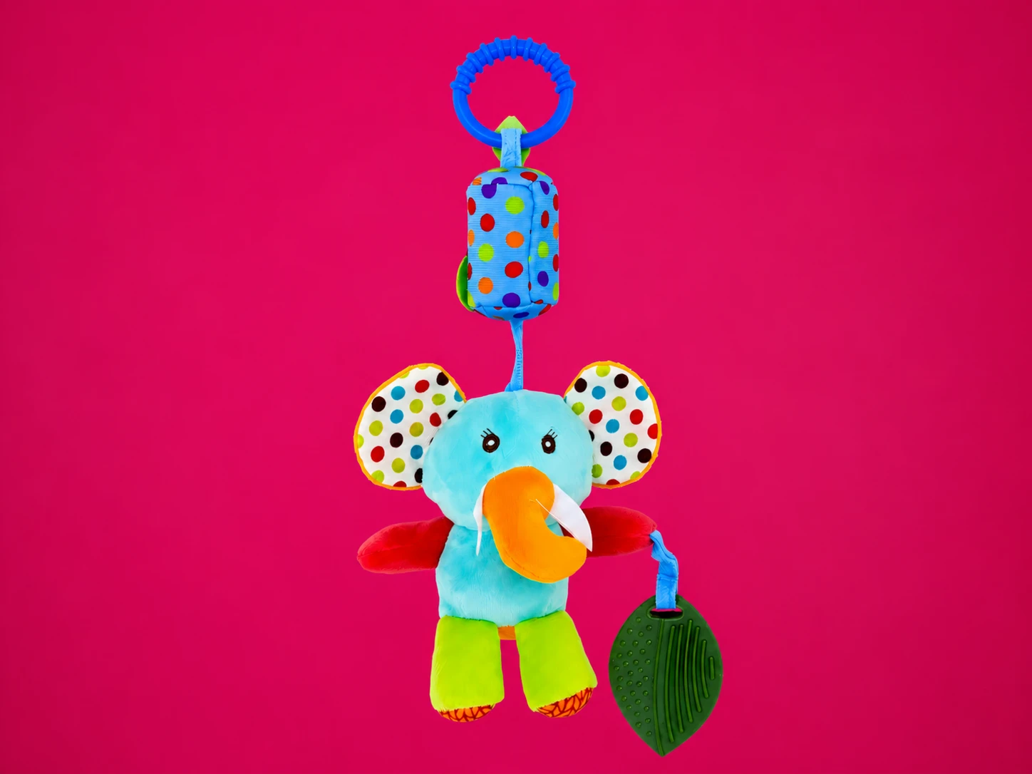 Colorful elephant toy